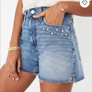 The Perfect Jean Short: Embroidered Edition